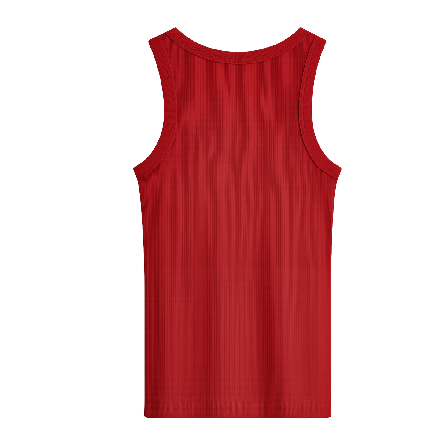 Do That Again Red Ribbed Tank (Set Of 3)